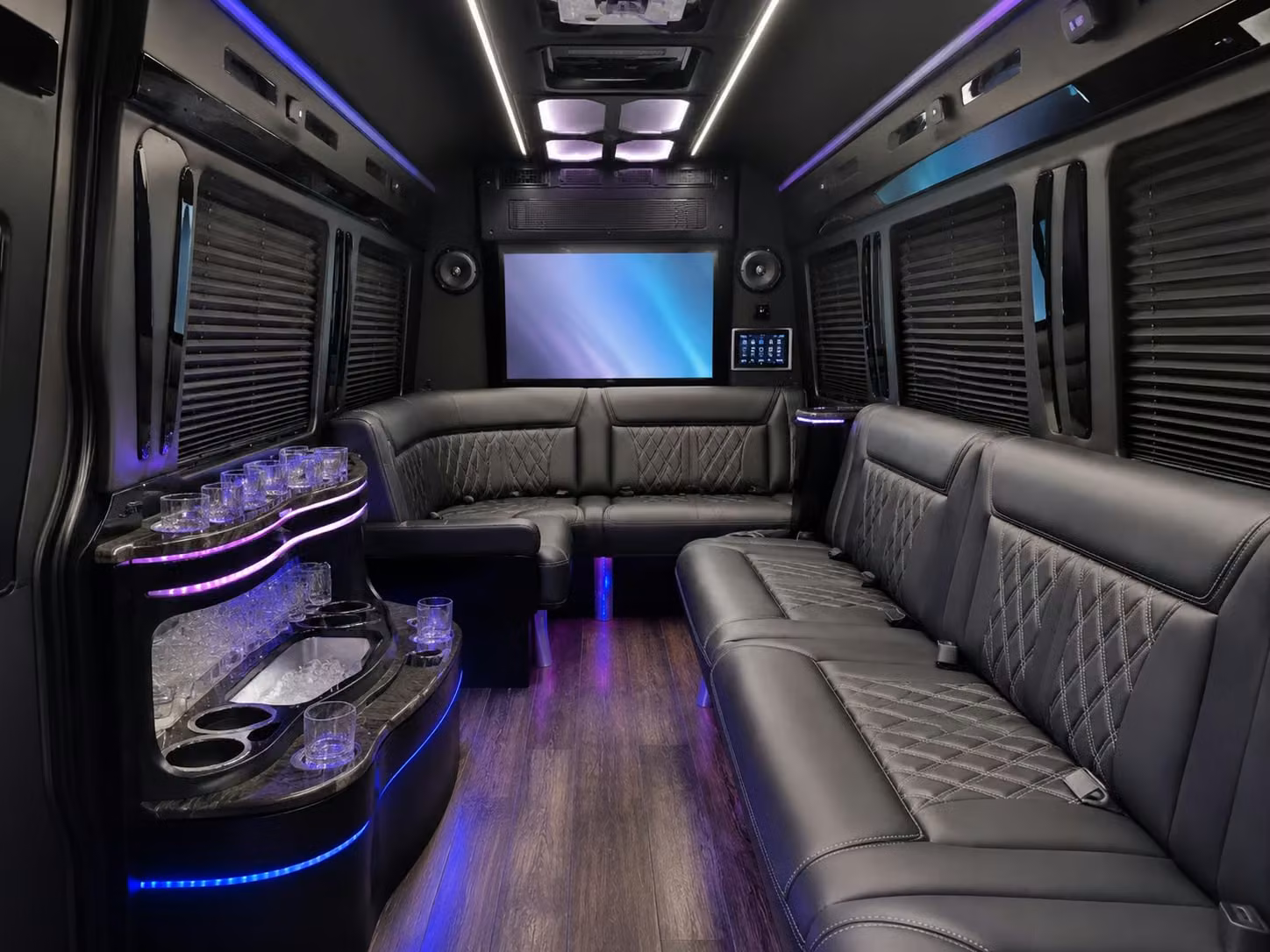 bus rental options for lewisville trips