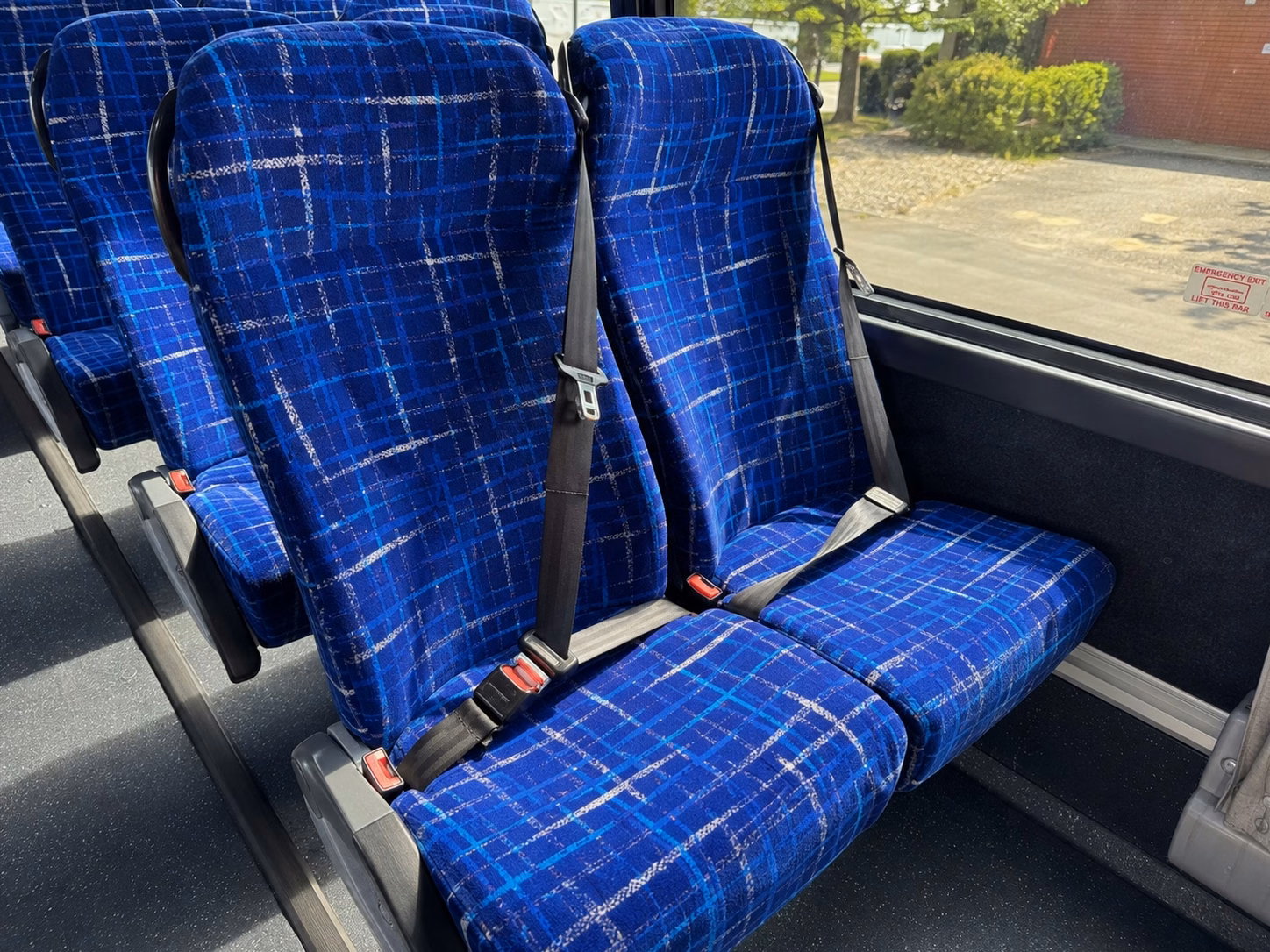 lewisville charter bus interior
