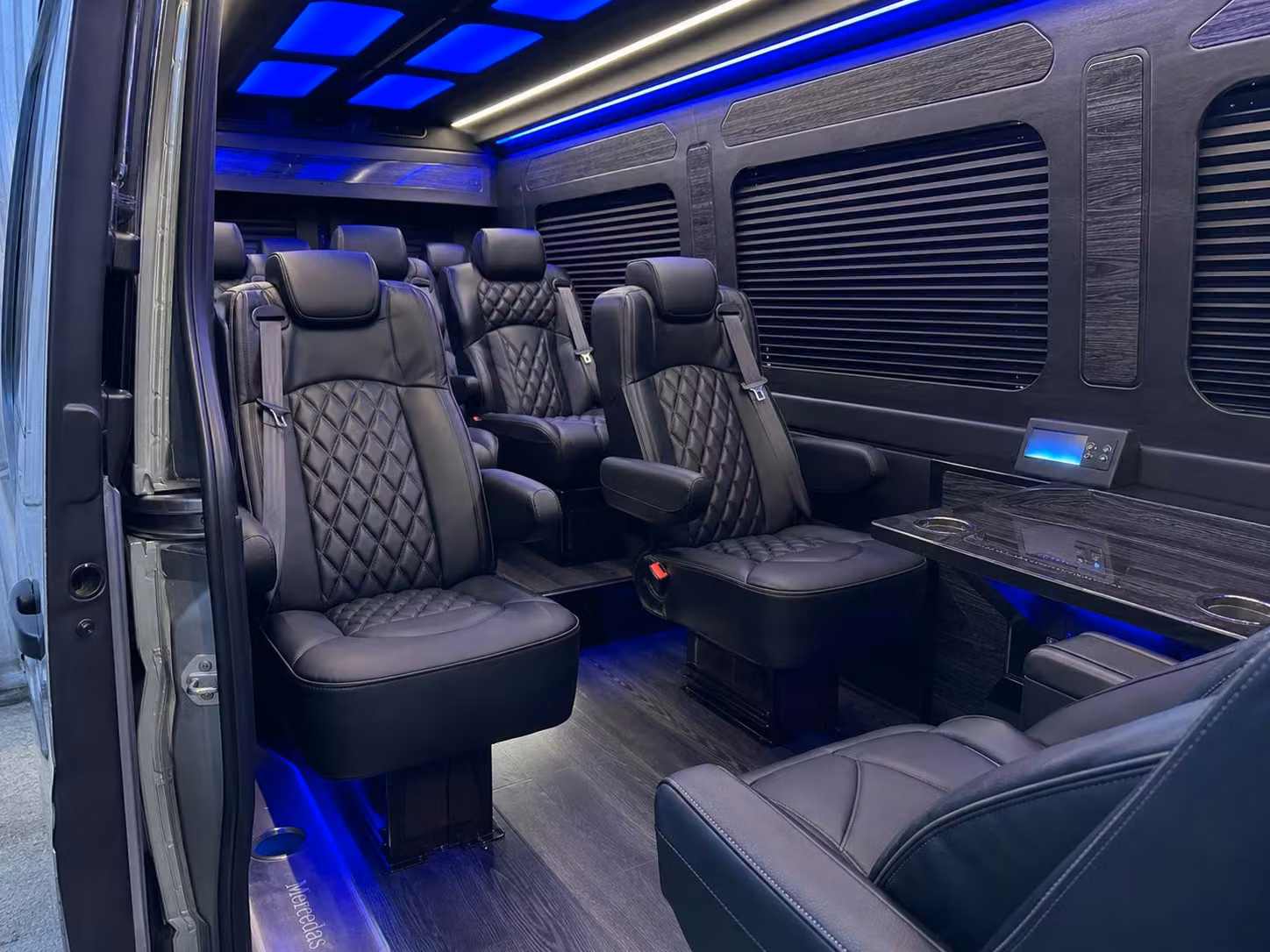 sprinter van transportation for groups and events across lewisville